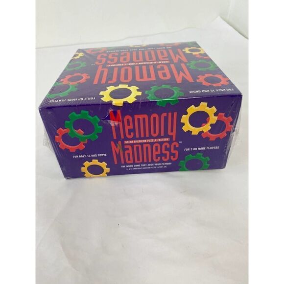 Vintage NWT 1994 Memory Madness Game - Picture 5 of 7